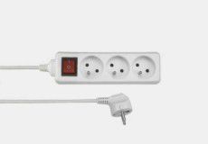 Przedłużacz z wył.+uz. 3*o 5,0m EPS-305W 7281