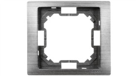 Simon Basic Neos Ramka Pojedyncza Tytanowy Bmrc1/052