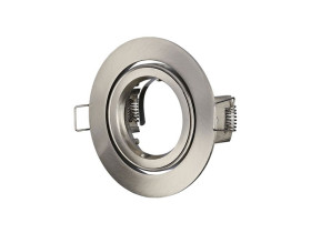 VT-775 Oczko halogenowe Spot trzonek: GU10 okrągła satyna 3646 V-TAC