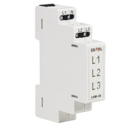 Wskaźnik Zasilania LKM-05-40 LED 3x230V+TN żółta/zielona/czerwona EXTA