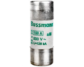 Wkładka cylindryczna CYLINDRICAL FUSE 22x58mm 100A AM 500V AC C22M100