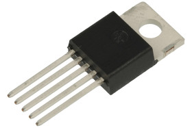 Stabilizator; impulsowy; LM2575T-ADJ; 1,23÷37V; regulowany (ADJ); 1A; TO220-5; przewlekany (THT); ON Semiconductor; RoHS