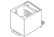 Złącze RJ11 Żeński Złącze RJ11 Montaż powierzchniowy Cat3 Molex Pionowy 1-żyłowe