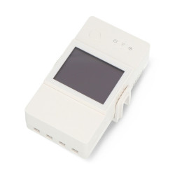 Sonoff TH Elite - przekaźnik WiFi z funkcją pomiaru wilgotności i temperatury - 16A - biały