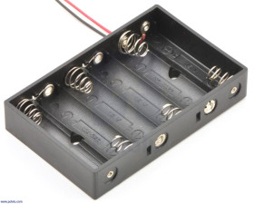 Pololu 6-AA Battery Holder