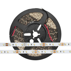 Taśma LED SMD3528 zimna 24V DC Biała (1m-60LED) bez silikonu