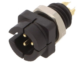 Złącze: okrągłe gniazdo 719 męskie 3A IP40 60V 0,25mm2 24AWG 09 9749 30 03