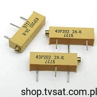 43P202 Potentiometer 2K Ohm THT SPECTROL