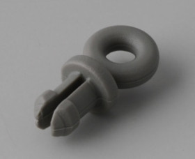 Ring eyelet, PA, lava, A9100002