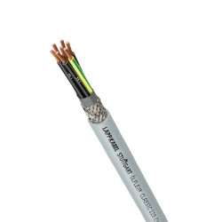 Control Cable liczba żył 4 0.75 mm² Ekranowany Lapp 12 A średnica zew 7mm Szary