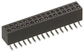 Gniazdo PCB 20 -pinowe 2 -rzędowe raster: 1.27mm typu płytka – płytka Kąt Proste SMD
