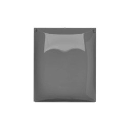 Simon Aquaclick Gniazdo natynkowe, 4-krotne z uziemieniem, klapka w kolorze, z przesłonami, IP44, zaciski ciemnoszary ACGZ4Z/18