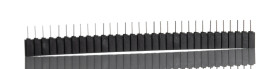 Gniazdo PCB 32 -pinowe raster: 2.54mm Proste Przewlekany