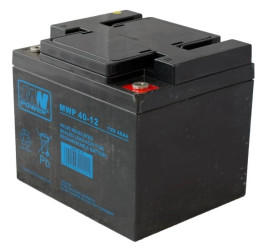 Akumulator VRLA AGM 12V 40Ah żywotność ponad 12 lat MWP40-12 M6