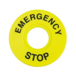 Osłona przełącznika LA38 EMERGENCY STOP TYP1