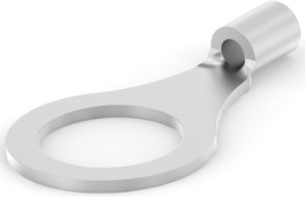 Uninsulated ring cable lug, 0.3-1.42 mm², AWG 22, 7.92 mm, metal, 31173