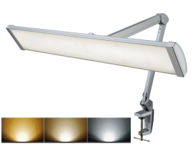 Lampa biurkowa 684 LED z funkcją ściemniania i regulacji barwy CCT