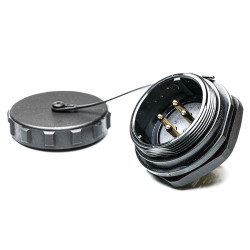 Złącze wielostykowe przemysłowe 4-pinowe Montaż tylny Gniazdo RS PRO