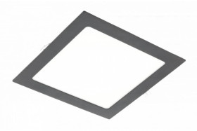 Oprawa LED MATIS PLUS, downlight, 19W, czarna, 4000K, 1520lm, AC220-240V, wpuszczana, IP20, 120