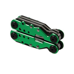 Narzędzie Mutlitool 13in1 green (zielony) scyzoryk nóż LAMPA