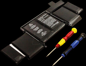 53772 Laptop battery for Apple MacBook Pro Retina, Li-Po, 6559 mAh