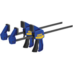 IRWIN&#xAE; Quick-Grip&#xAE; T54122EL7 Mini Bar Clamp Twin Pack 300mm (12in)
