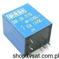 OAR-SH-112D Relay 12VDC 10A 156Ohm THT PASI USED