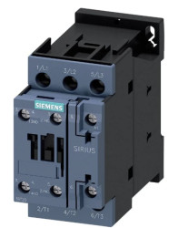 power contactor, AC-3 17 A, 7.5 kW / 400 V 1 NO + 1 NC, 24 V AC, 50 / 60 Hz, 3-pole, Size S0, screw terminal