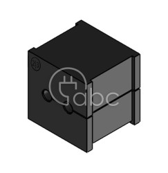 Moduł uszczelniający KT multi, mały, KT 2/3, z otworami 2x3-3 mm, 39940