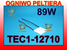 Ogniwo moduł Peltiera TEC1-12710 40x40x3,5mm