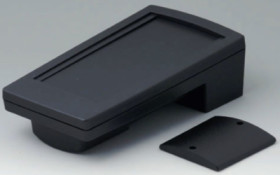 ABS/PC handheld enclosure, (L x W x H) 220 x 120 x 65 mm, black (RAL 9005), IP65, A9046109