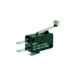 Mikroprzełącznik VS15N06-1C dźwignia z rolką 26mm 15A 250VAC NO+NC