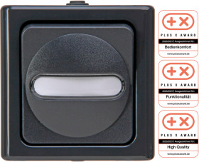 560815003 BLUE ELECTRIC button (NO), anthracite