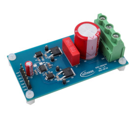 Narzędzie rozwojowe z kategorii „zasilanie, silniki i robotyka&#148; Infineon Sterownik półmostkowy Płytka ewaluacyjna