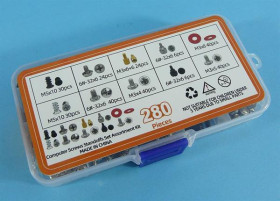 ZESTAW ŚRUB I PODKŁ.DO WENT.DYSTANSÓW