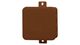 Puszka Hermetyczna V5, Termoplast 75X75x41 Ip54, Brązowa - Klik, 12 Osłabień