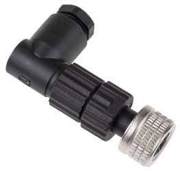 Złącze wielostykowe przemysłowe 4-pinowe M8 Montaż na kablu Gniazdo Hirschmann