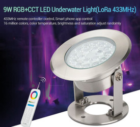 178060 Underwater light, RGBW, 9 W, 600 lm, LoRa 433 MHz