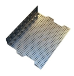 Płyta montażowa perforowana zagięta pod gniazdko PM2x18G 001101356