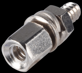 D-SUB mounting kit, 2 bolts with nuts