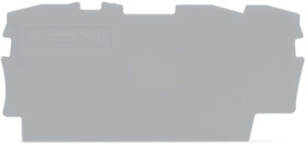 End/Intermediate plate for terminal block, 2002-1391