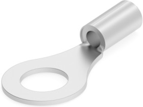 Uninsulated ring cable lug, 1.25-2.0 mm², AWG 16, 6.35 mm, M6, 31256