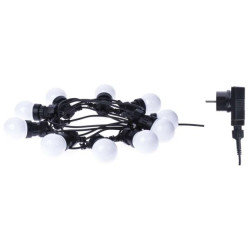 Łańcuch XMAS PARTY 2,25W 10X5LED 5m IP44 mleczny DCPW01