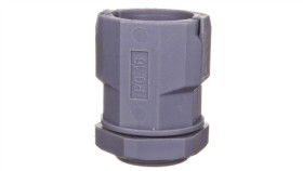 Dławnica Poliamidowa Do Rur Ochronnych Pg16 Ip54 Szara Fd 16 E03dk-07040100401