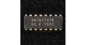 9N76 (7476) JK Master/slave flip flop - Fairchild