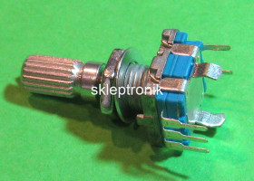 Enkoder 20 imp L=20mm EC11 pion