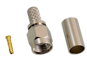 WTYK RSMA ZACISKANY RG174 (TUL. PROSTA)
