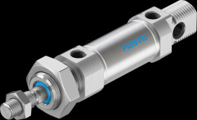 1908312 Standard cylinder, DSNU, dia. 25 mm, M10x1.25, G1/8, PPV