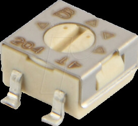 3314G-1-204E Precision potentiometer, trimmer, SMD, vertical, 200 kOhm