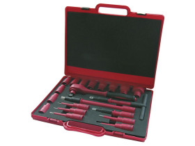 Zestaw kluczy nasadowych VDE 1/2" eco w walizeczce 220404 HAUPA